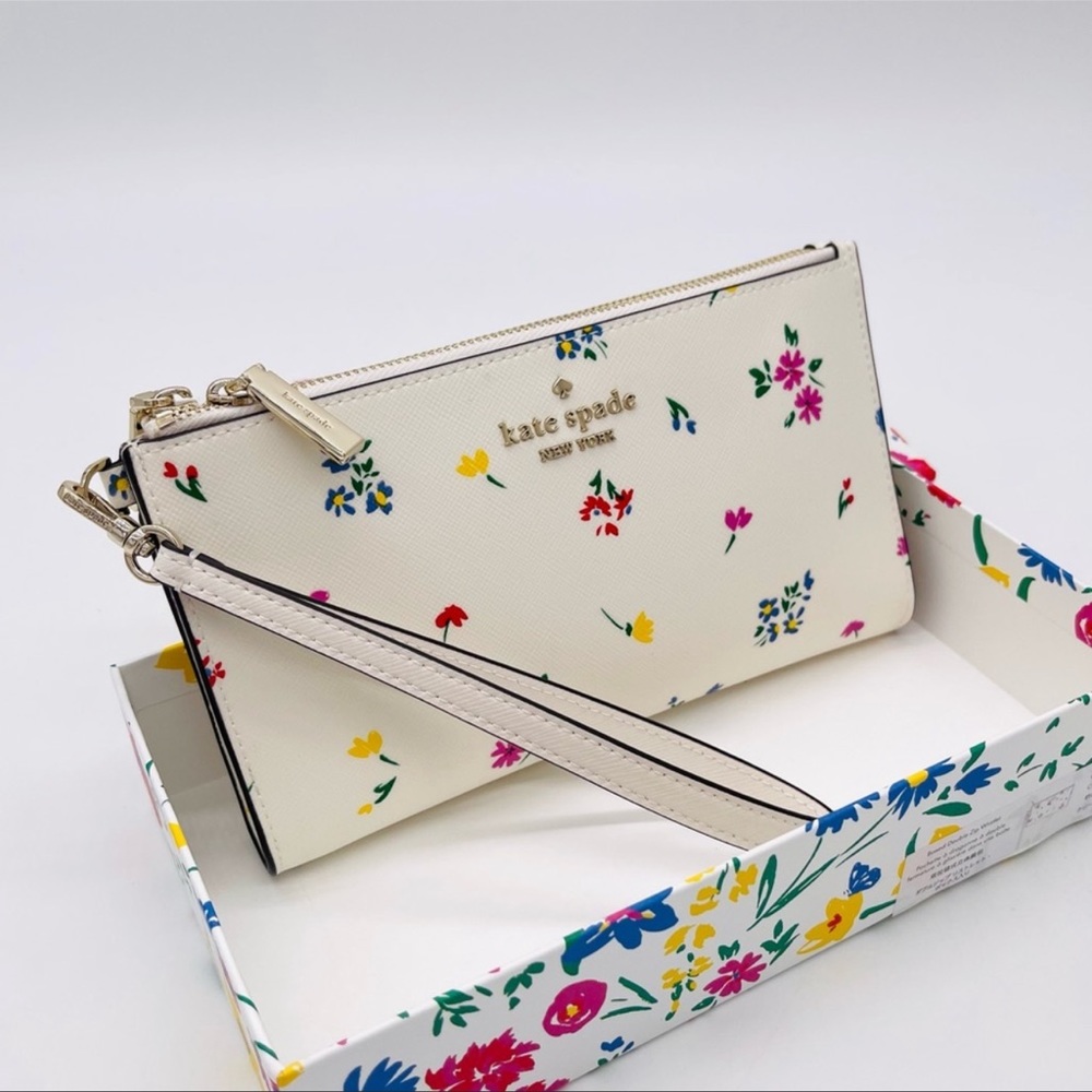 Kate Spade Staci Boxed Zip Wallet Wristlet - Picture 3 of 11